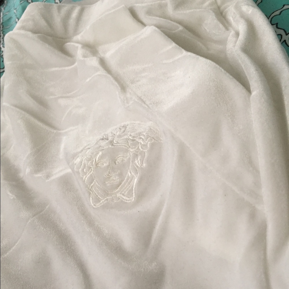 Versace velour pants